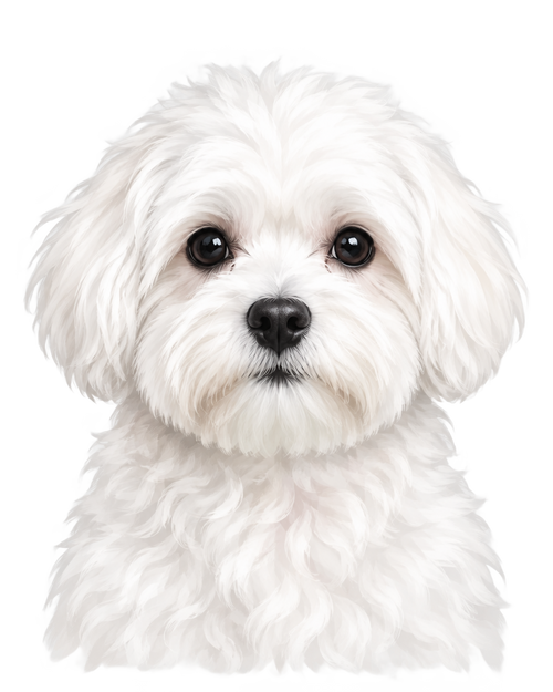Portrait illustré personnalisé de chien